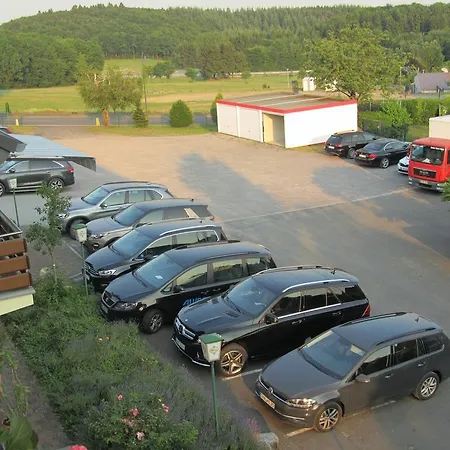 Zur Burg Large Car Park Hotel Nurburg